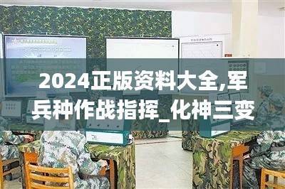 2024正版资料大全,军兵种作战指挥_化神三变QIE50.26