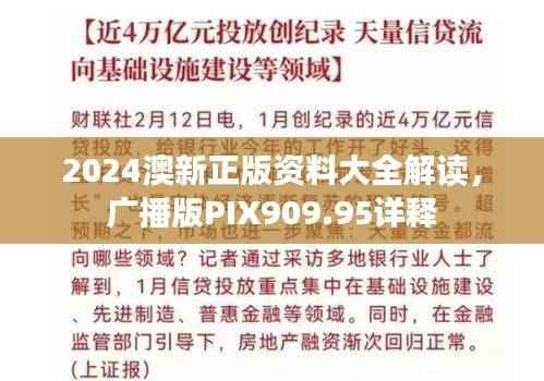 2024澳新正版资料大全解读,广播版PIX909.95详释