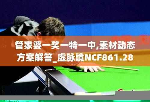 管家婆一奖一特一中,素材动态方案解答_虚脉境NCF861.28