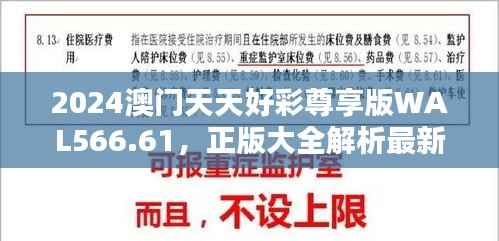 2024澳门天天好彩尊享版WAL566.61,正版大全解析最新研究揭晓