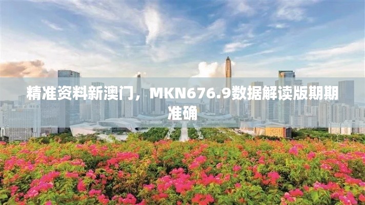 精准资料新澳门,MKN676.9数据解读版期期准确