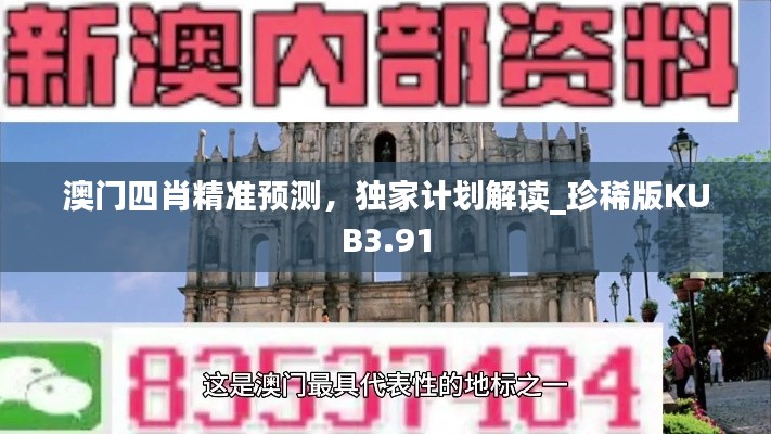 澳门四肖精准预测,独家计划解读_珍稀版KUB3.91