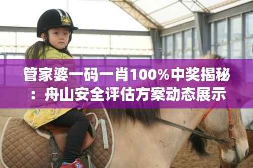 管家婆一码一肖100%中奖揭秘:舟山安全评估方案动态展示版OLH503.92