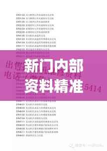 新门内部资料精准大全最新章节免费,数据资料解释落实_月之神衹JCZ841.09