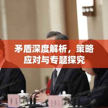 矛盾深度解析,策略应对与专题探究