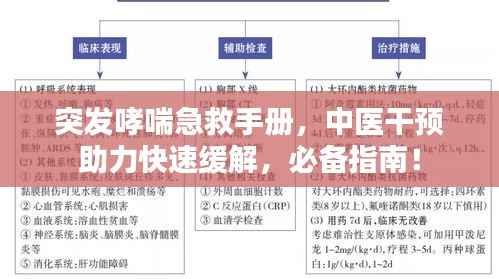 突发哮喘急救手册,中医干预助力快速缓解,必备指南!