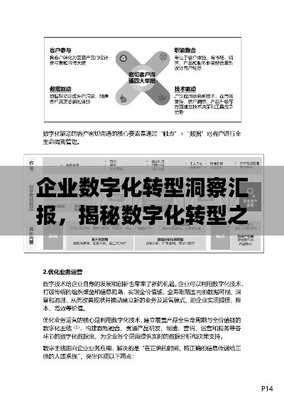 企业数字化转型洞察汇报,揭秘数字化转型之路